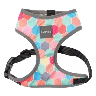 Breathable Lycra dog harness FuzzYard The Hive