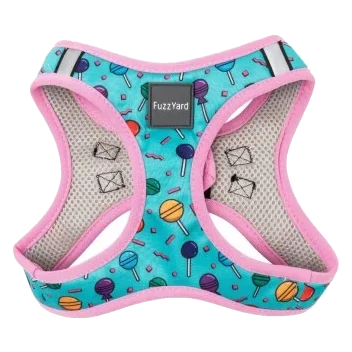 FuzzYard Hey Suckers! step-in dog harness, size XXS