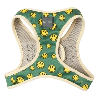 FuzzYard Biggie Smiles Breathable Step-In Dog Harness