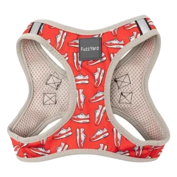 FuzzYard Fresh Kicks Step-In Dog Harness, Breathable and Reflective