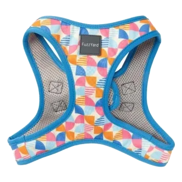 FuzzYard Fresh Zest Step-In Dog Harness, Breathable and Reflective