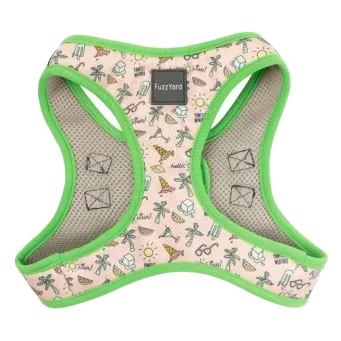 FuzzYard Hello Sun Step-In Dog Harness, Breathable and Reflective