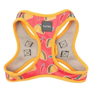 FuzzYard Hey Esse Step-In Dog Harness, Breathable and Reflective