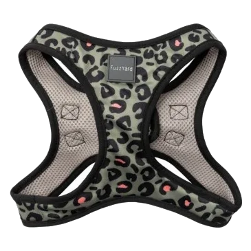FuzzYard Savanna step-in dog harness with reflective strips, size XL