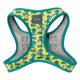FuzzYard Sk8ter Gator step-in dog harness with reflective strips
