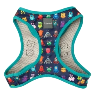 FuzzYard Yardsters step-in dog harness with reflective strips