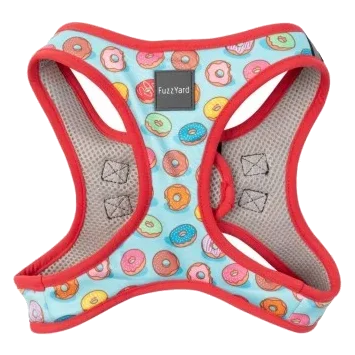 FuzzYard You Drive Me Glazy step-in dog harness with reflective strips