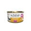 Schesir tuna and chicken fillets in broth wet cat food, 70 g tin