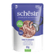 Schesir tuna with beef wet cat food, 85 g pouch