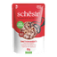 Schesir tuna with prawns wet cat food, 85 g pouch