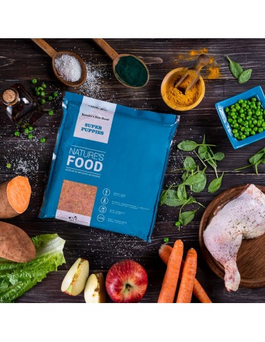 Nature's Food SuperPuppies BARF Raw Puppy Food, 1 kg Bag