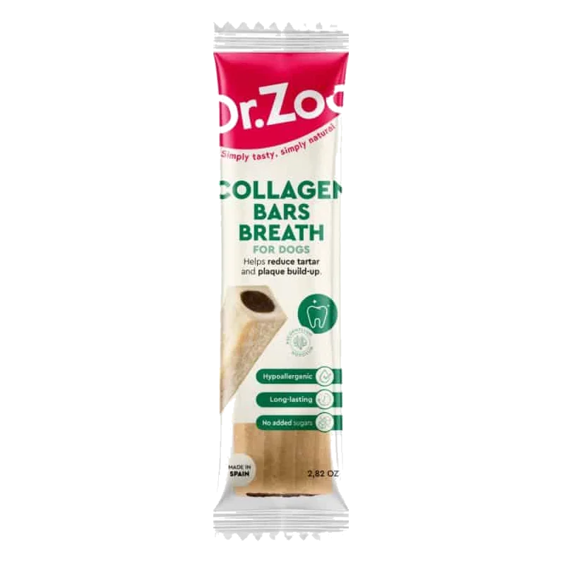 Doctor Zoo long-lasting fresh breath dog chew bar, 80 g