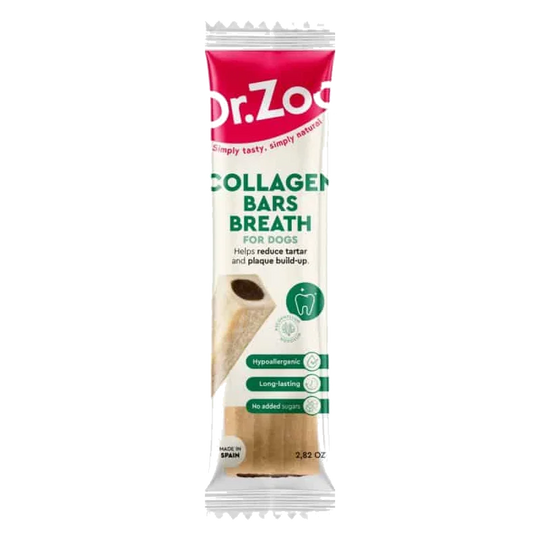 Doctor Zoo long-lasting fresh breath dog chew bar, 80 g