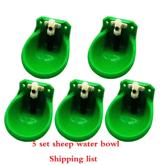 18 cm drinking bowls for horses and livestock, pack of 5