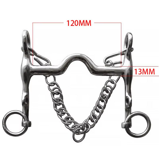 Stainless steel horse bit, several models