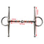 Eggbutt snaffle horse bit in stainless steel – view 6
