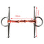 Eggbutt snaffle horse bit in stainless steel – view 9