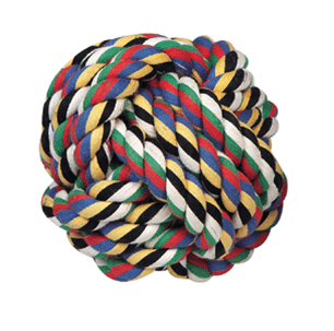 Yarn ball for dogs