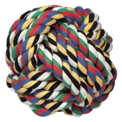 Small Rope Ball Dog Toy, 6.5 cm