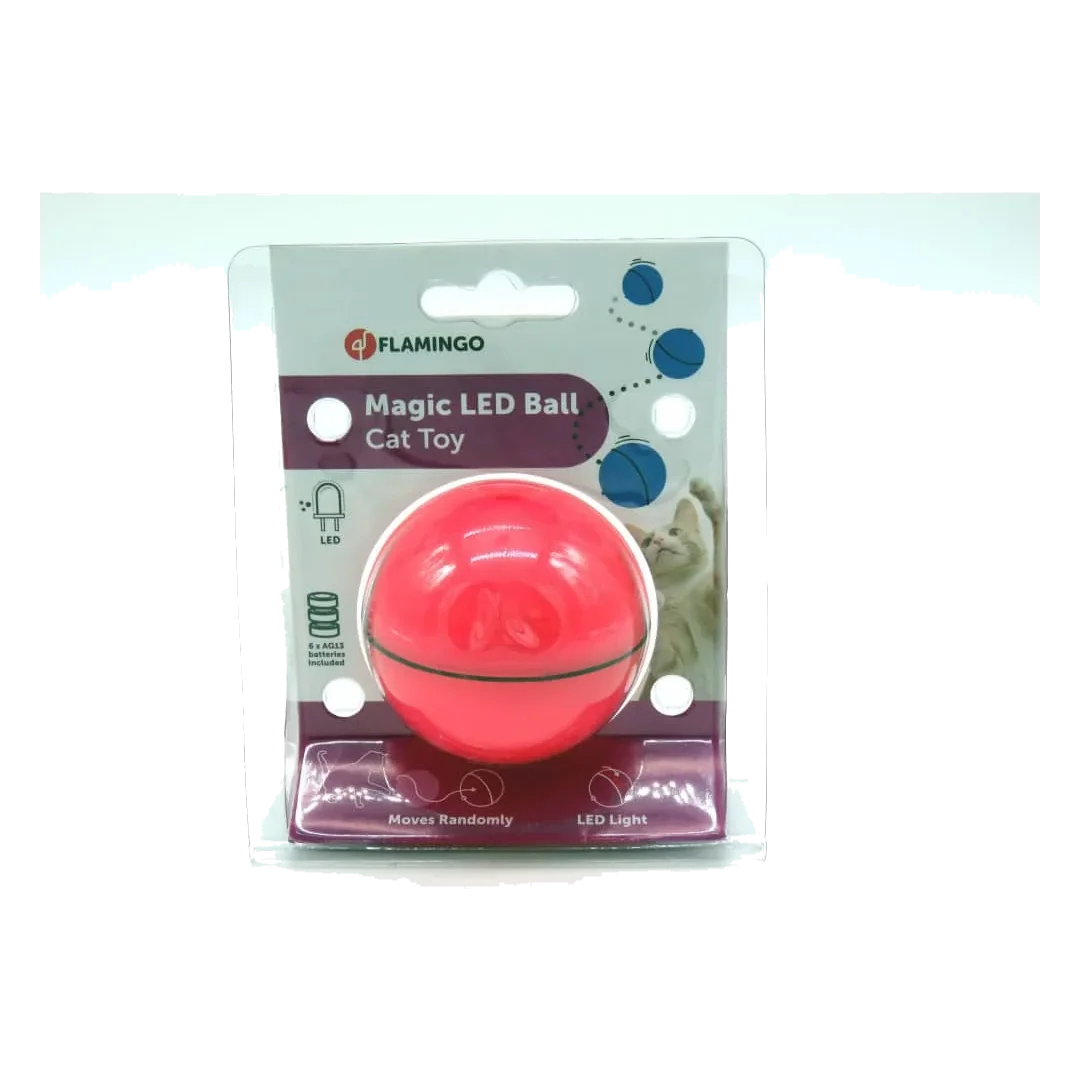 Electronic magic ball for cats