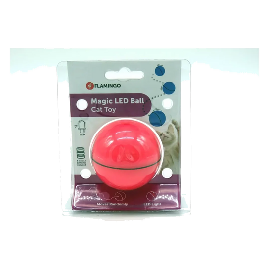 Electronic magic ball for cats