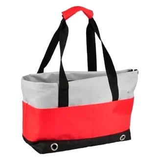 Danae red dog carrier bag, 40 x 22 x 28 cm