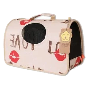 LOVE travel bag for small dogs, 30 x 50 x 23 cm
