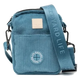 Corduroy dog walking bag FuzzYard Life French Blue