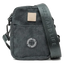 Corduroy dog walking bag FuzzYard Life Slate Grey
