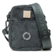Corduroy dog walking bag FuzzYard Life Slate Grey