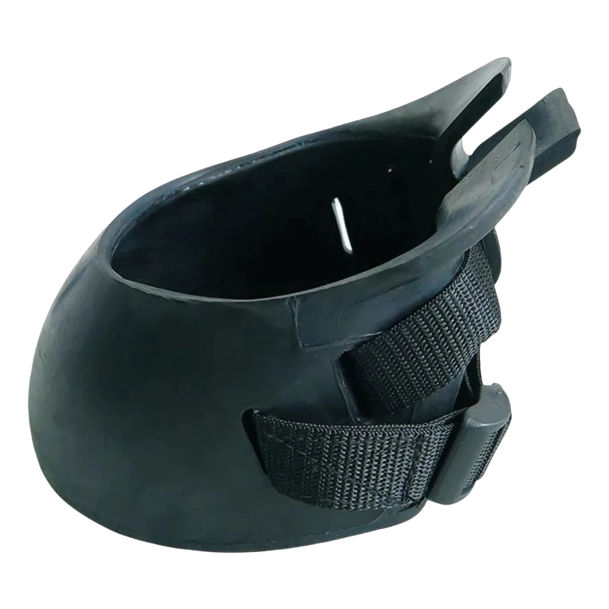 Hoof boot for barefoot horses with hook-and-loop fastening
