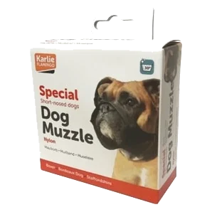 Nylon Dog Muzzle, Size 8 Special for Short-Snouted Dogs