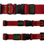 Bub's red dog collars in different sizes – catalogue image