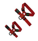Bub's red chest dog harnesses in different sizes – catalogue image