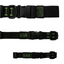 Bub's black dog collars in different sizes – catalogue image