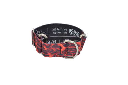 Bub's Lava martingale dog collar, 40 mm, size S – original image