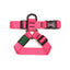 Bub's Pink chest dog harness, small – pink, product photo