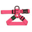 Bub's Pink chest dog harness, medium – pink, product photo