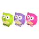 Latex Owl Dog Toy, 10 cm