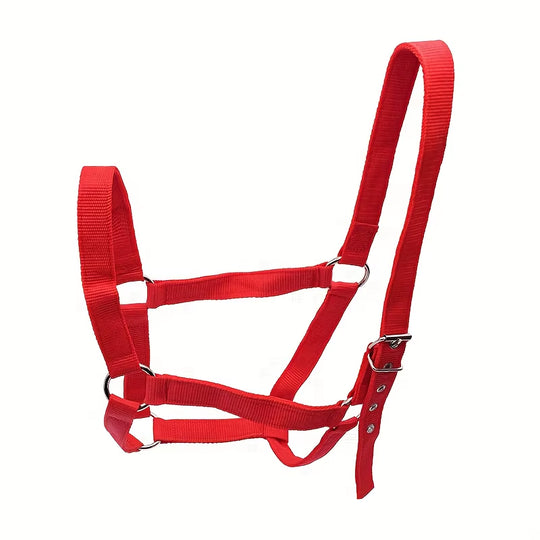 Cabezada de cuerda ajustable para caballo