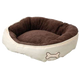 Chipz brown dog bed, size S