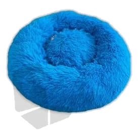 Plush calming donut bed 50, 60 and 80 cm for dogs and cats