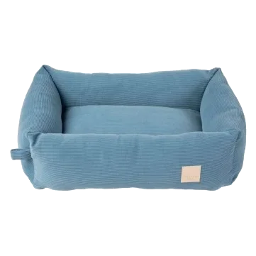 Corduroy Dog Bed FuzzYard Life in French Blue