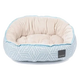 Reversible oval dog bed FuzzYard Antica