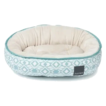 FuzzYard Chaouen Reversible Oval Dog Bed