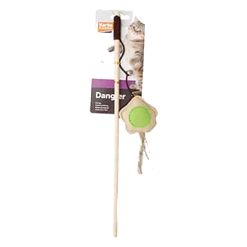 Nature flower wand cat toy