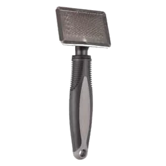 Flamingo Metal Slicker Brush for Dogs, Mini to Large