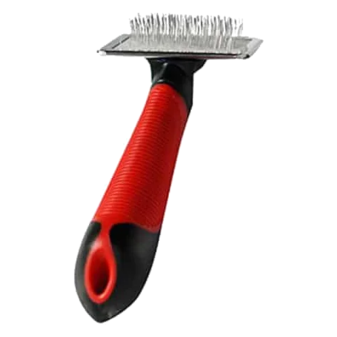 Metal Slicker Brush for Dogs, Sizes S to XL