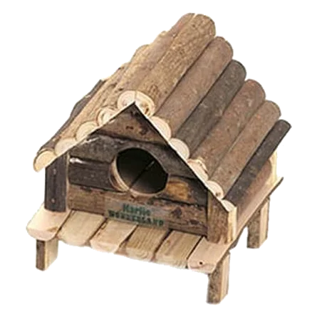 Wooden house for small animals