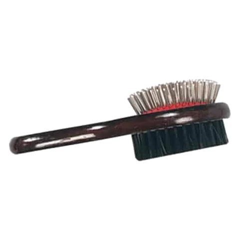 Double-Sided Dog Brush, Small T1 and Large T2